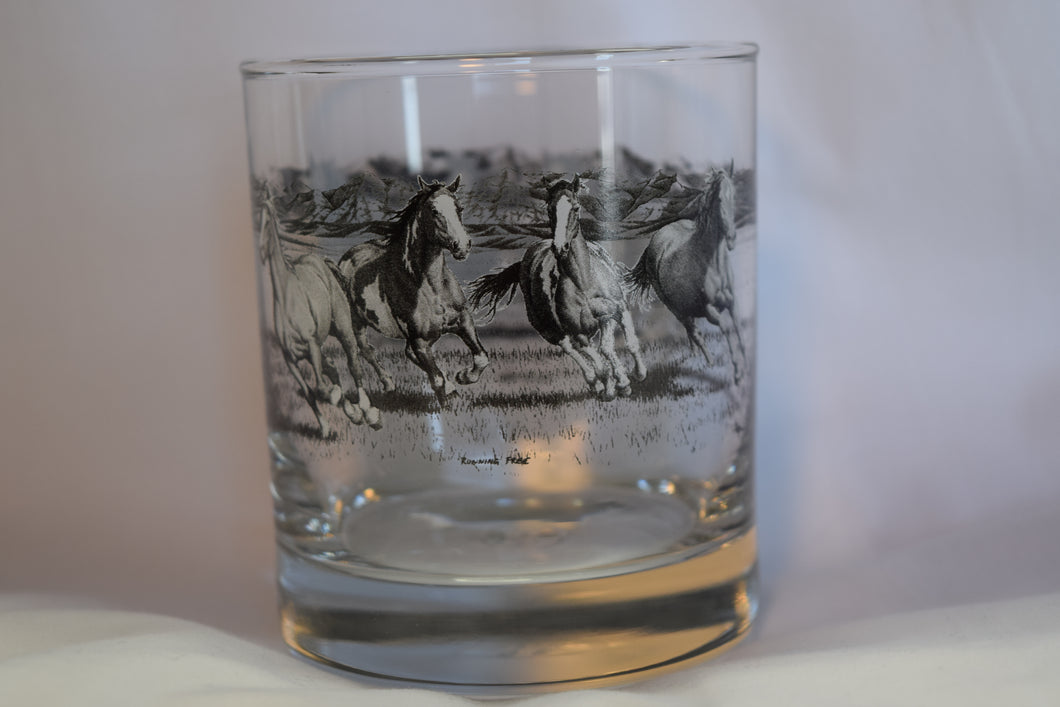 Running Free - Whiskey Glass
