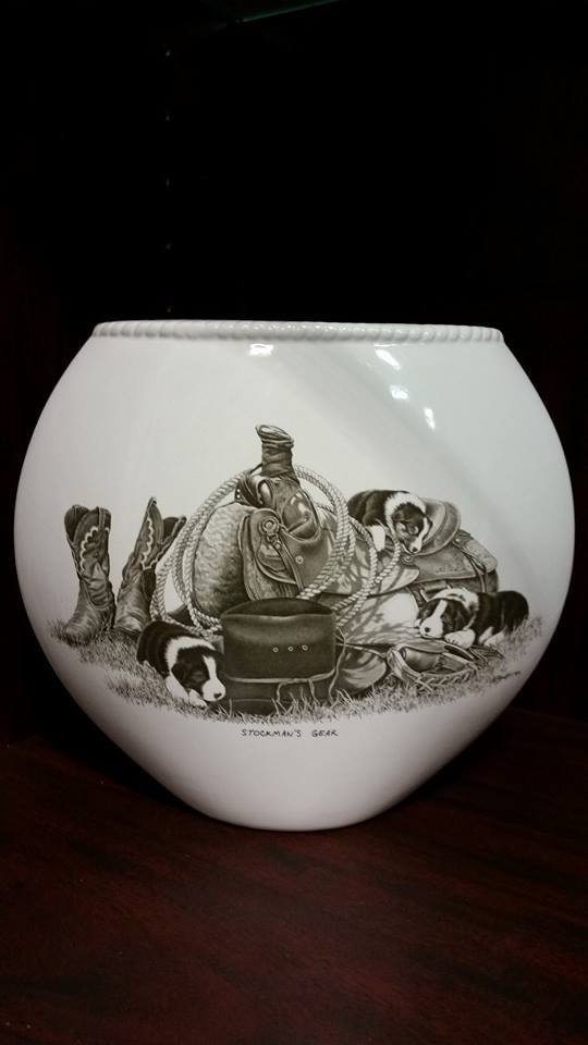 Stockman's Gear Vase